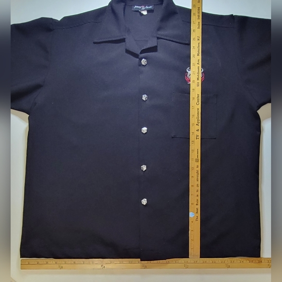 Johnny Suede Rockabilly button-down - Picture 3 of 6